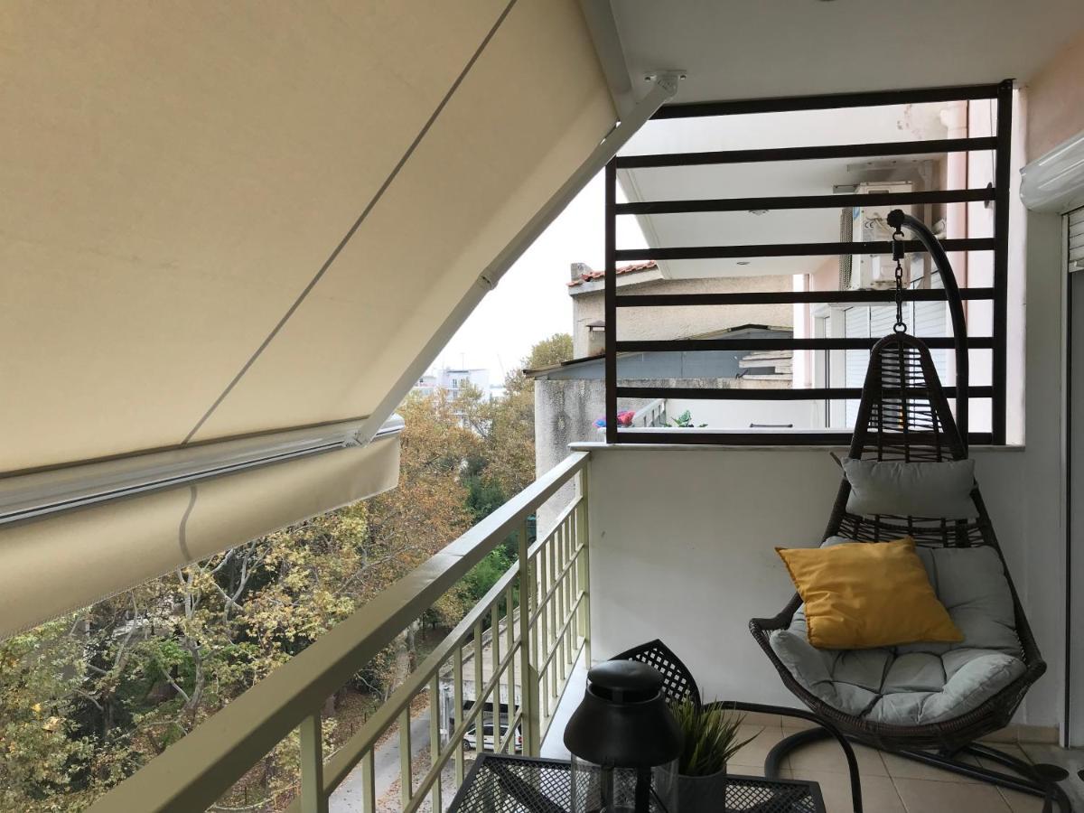 Great View Luxury Living-Metro Station Apartment Tesalonika Bagian luar foto